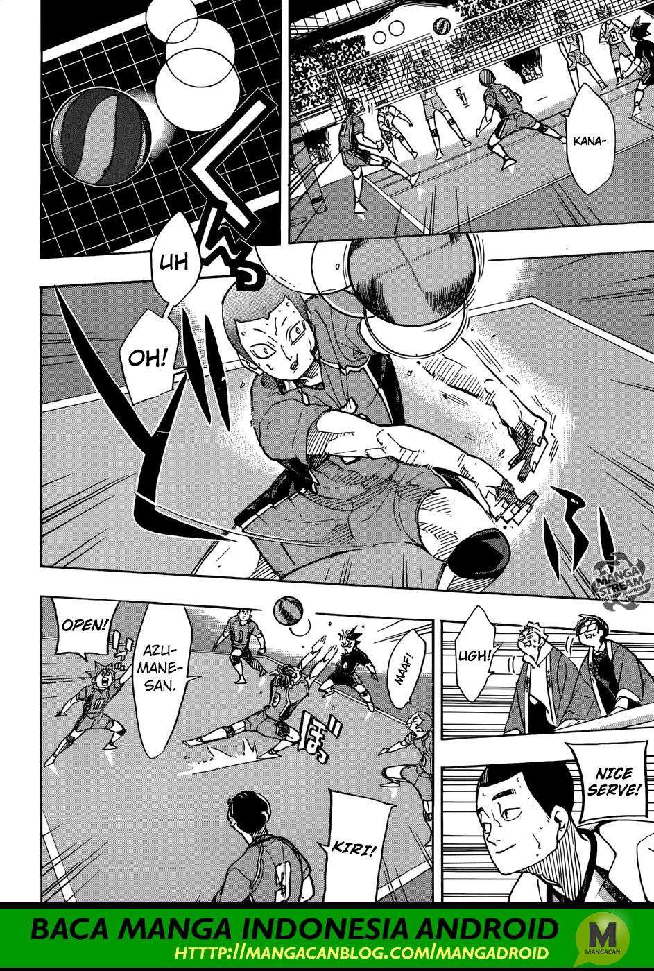 Haikyuu!! Chapter 348 Gambar 13
