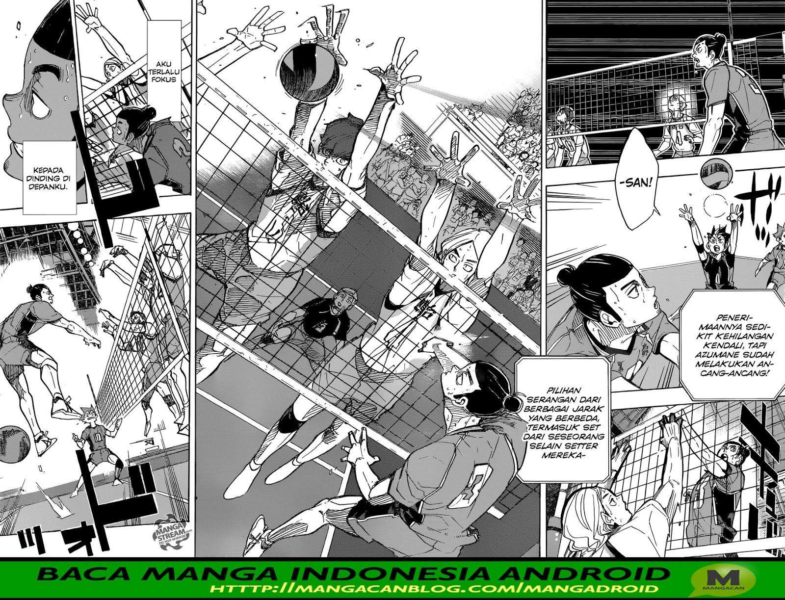 Haikyuu!! Chapter 348 Gambar 17