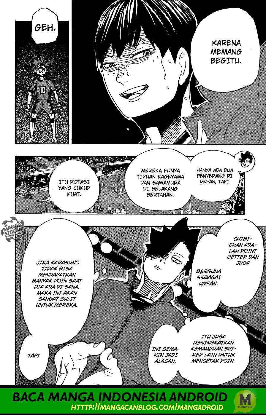 Haikyuu!! Chapter 347 Gambar 17