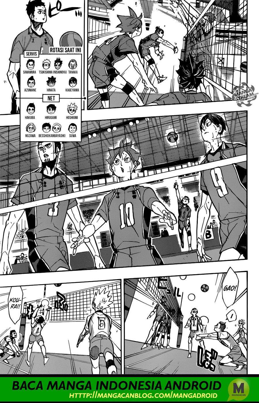 Haikyuu!! Chapter 347 Gambar 8