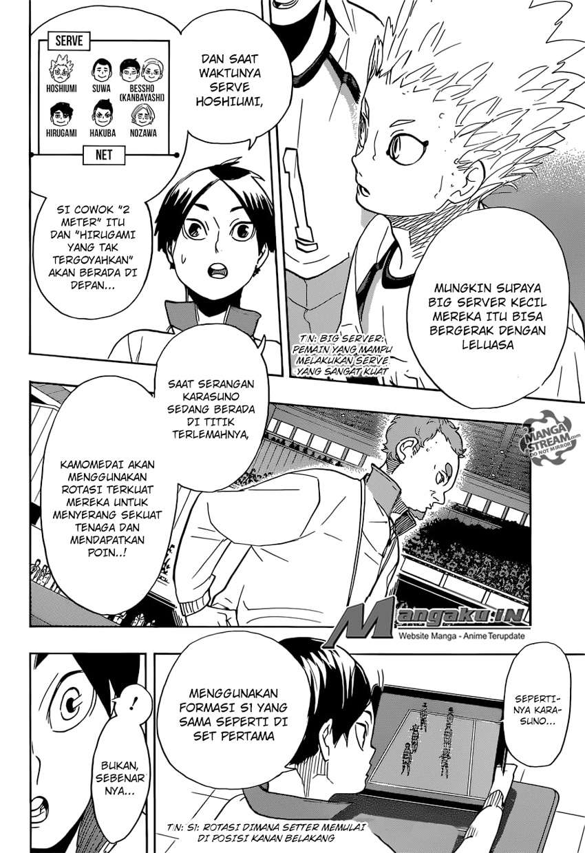 Haikyuu!! Chapter 346 Gambar 17