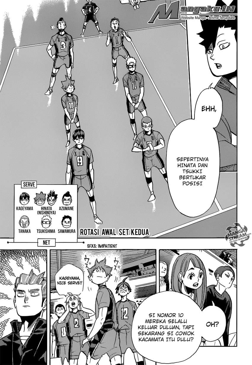 Haikyuu!! Chapter 346 Gambar 18