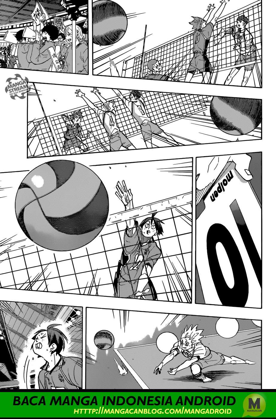 Haikyuu!! Chapter 345 Gambar 4