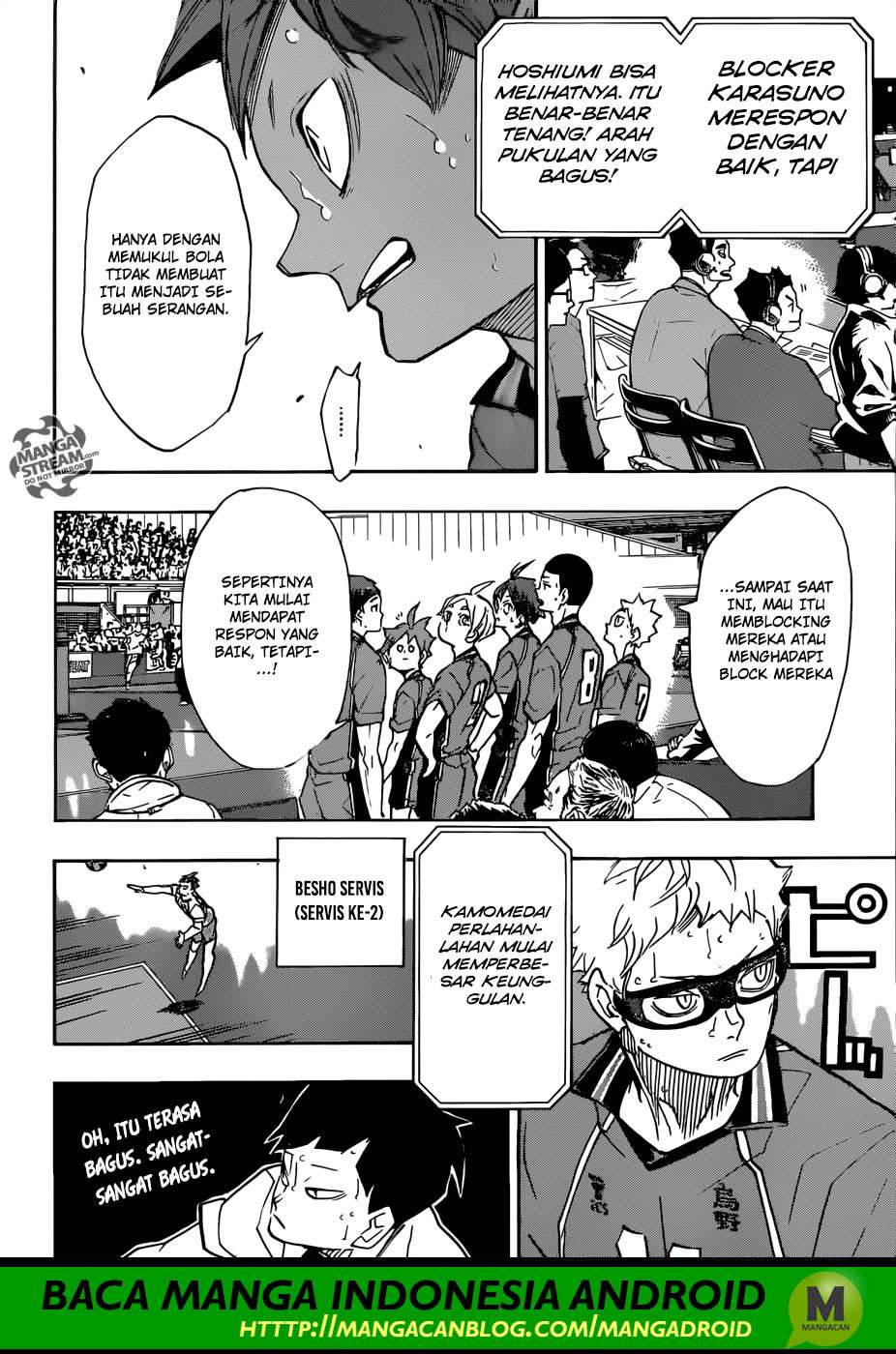 Haikyuu!! Chapter 345 Gambar 8