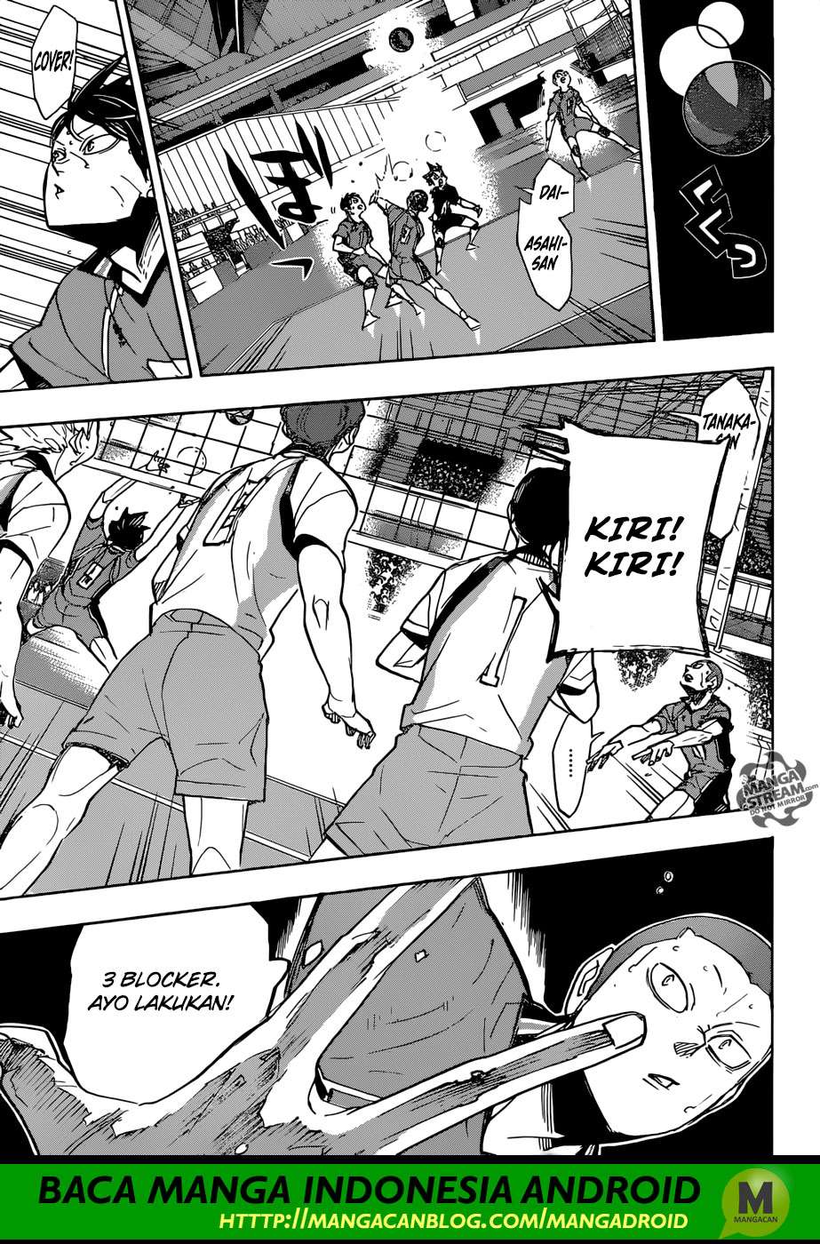 Haikyuu!! Chapter 345 Gambar 9