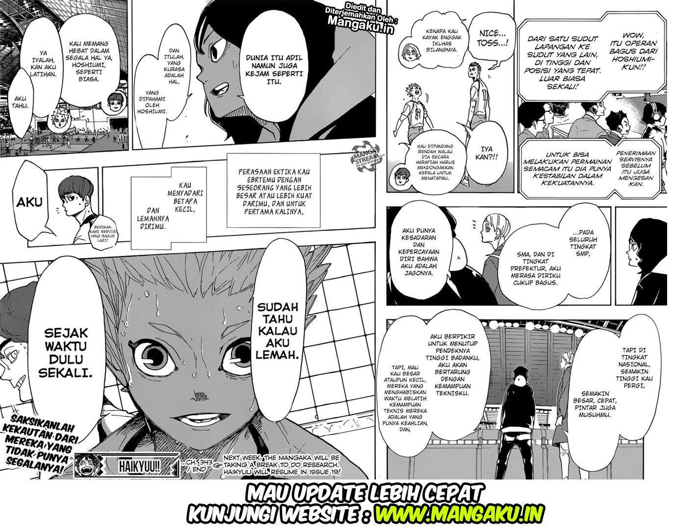 Haikyuu!! Chapter 343 Gambar 18