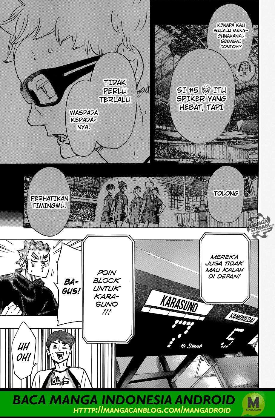 Haikyuu!! Chapter 342 Gambar 16