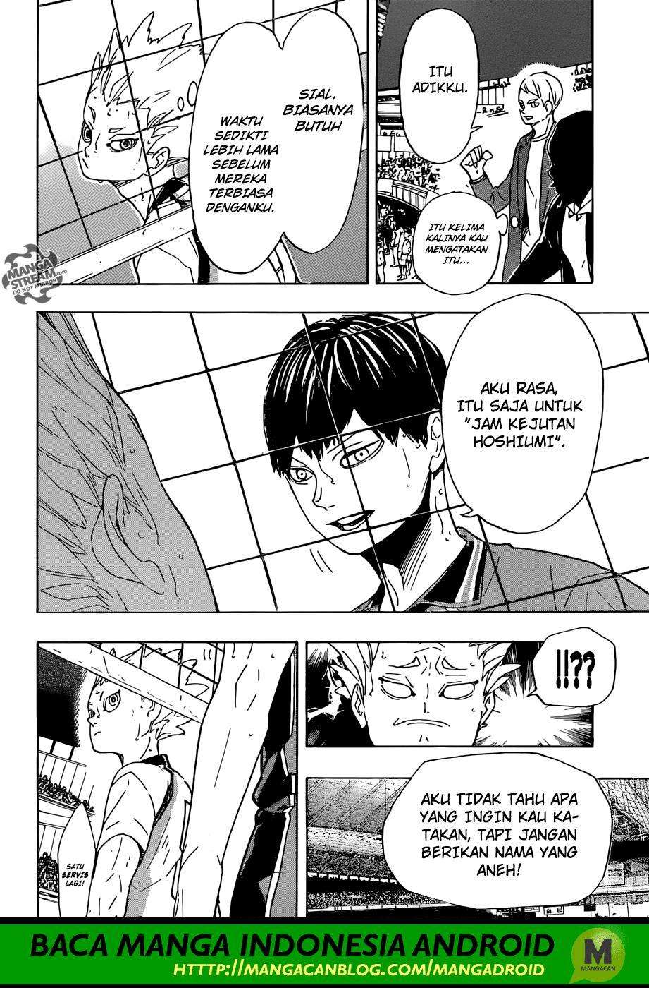 Haikyuu!! Chapter 342 Gambar 17
