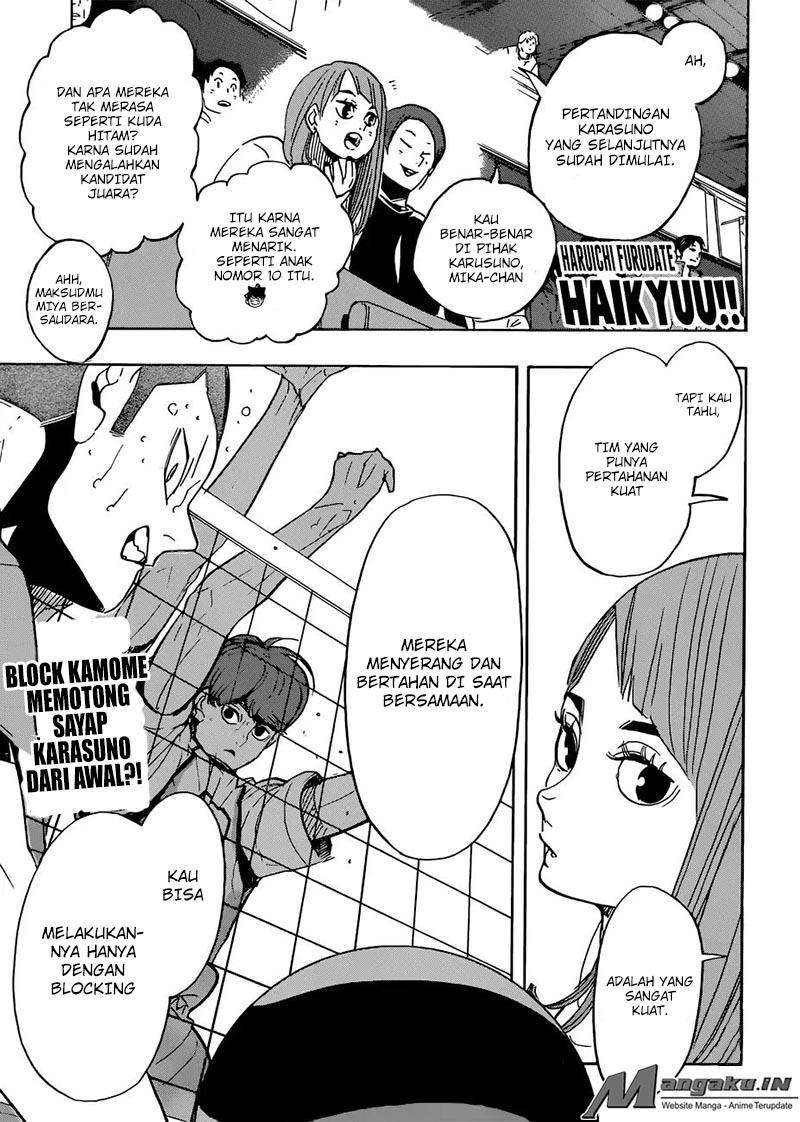 Manga Haikyuu!! Chapter 341 gambar nomor 2