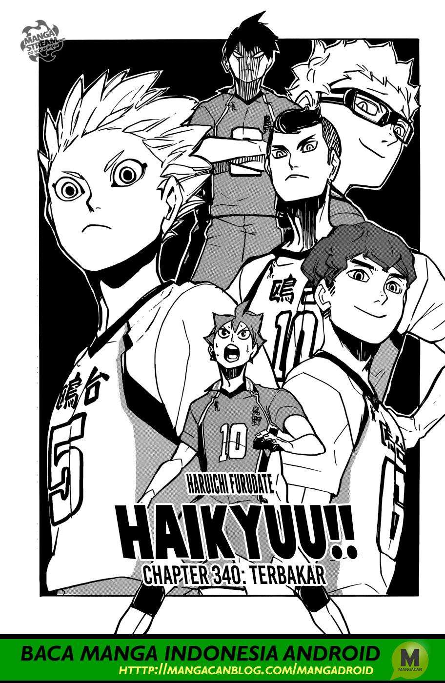 Komik Haikyuu!! Chapter 340 gambar nomor 1
