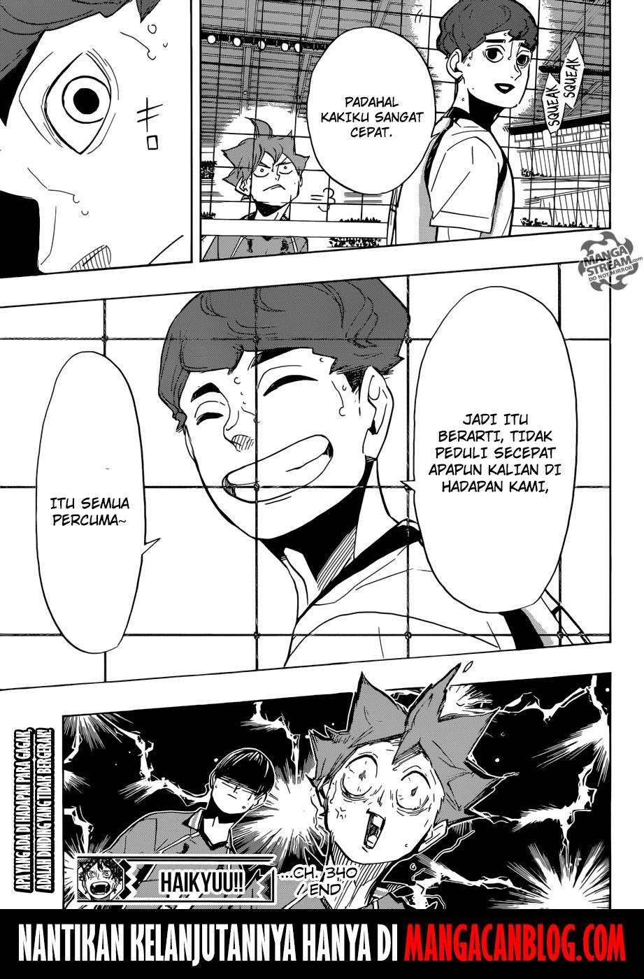 Haikyuu!! Chapter 340 Gambar 16