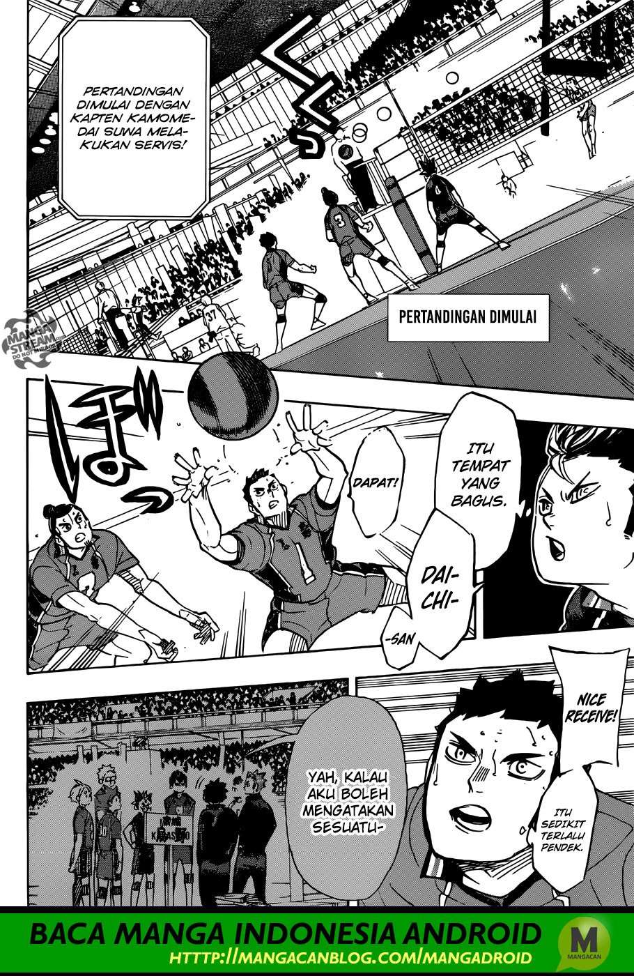 Haikyuu!! Chapter 339 Gambar 14