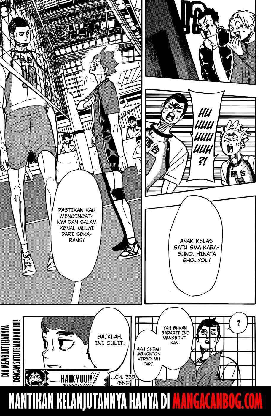 Haikyuu!! Chapter 339 Gambar 18