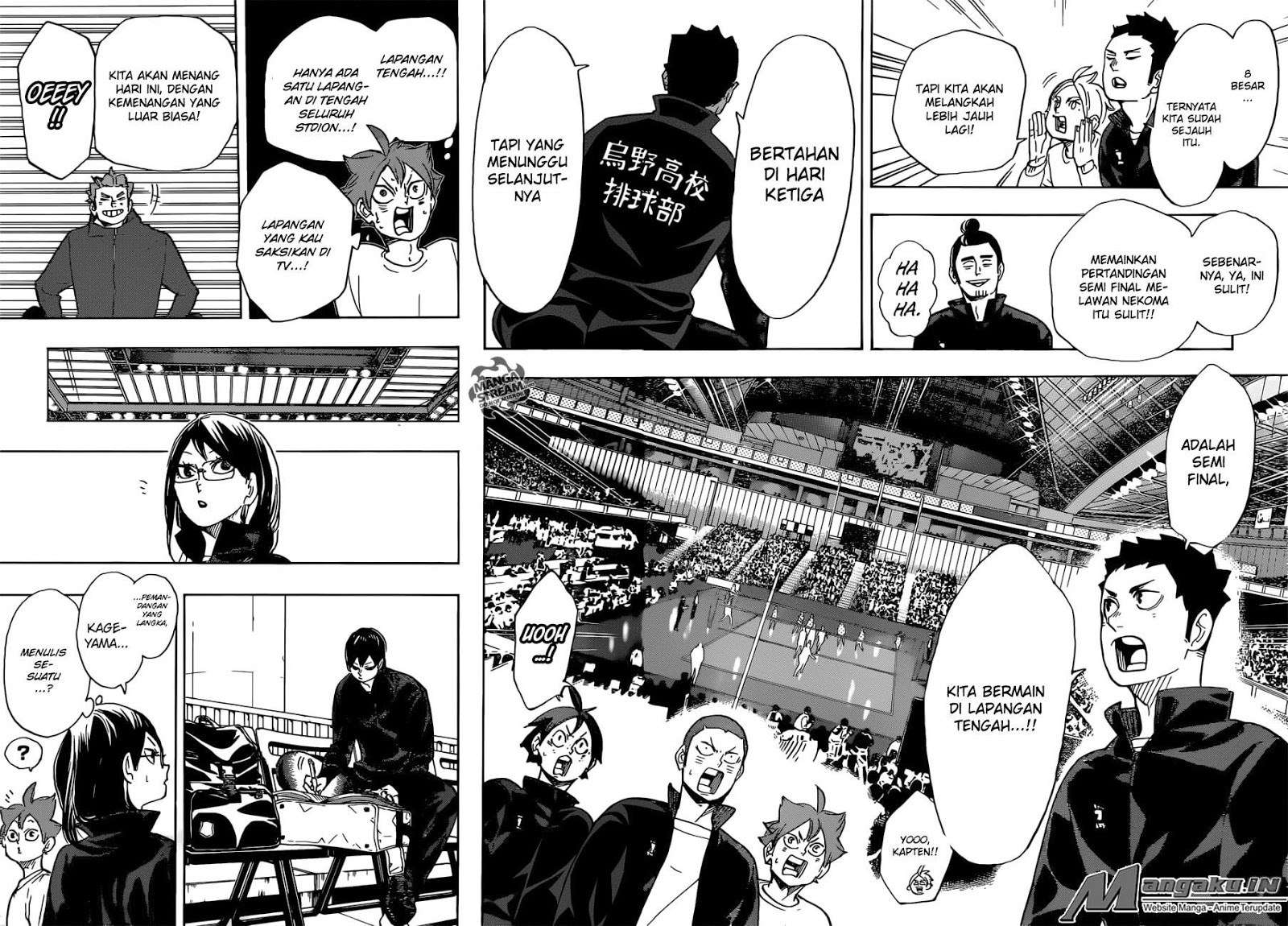Haikyuu!! Chapter 338 Gambar 10