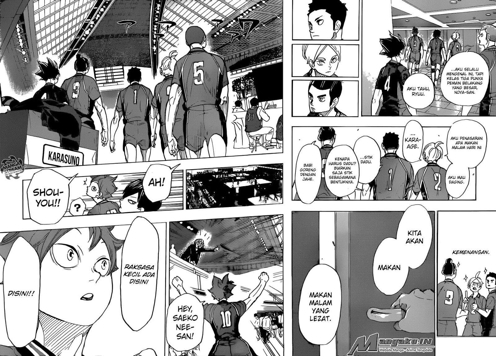 Haikyuu!! Chapter 338 Gambar 15