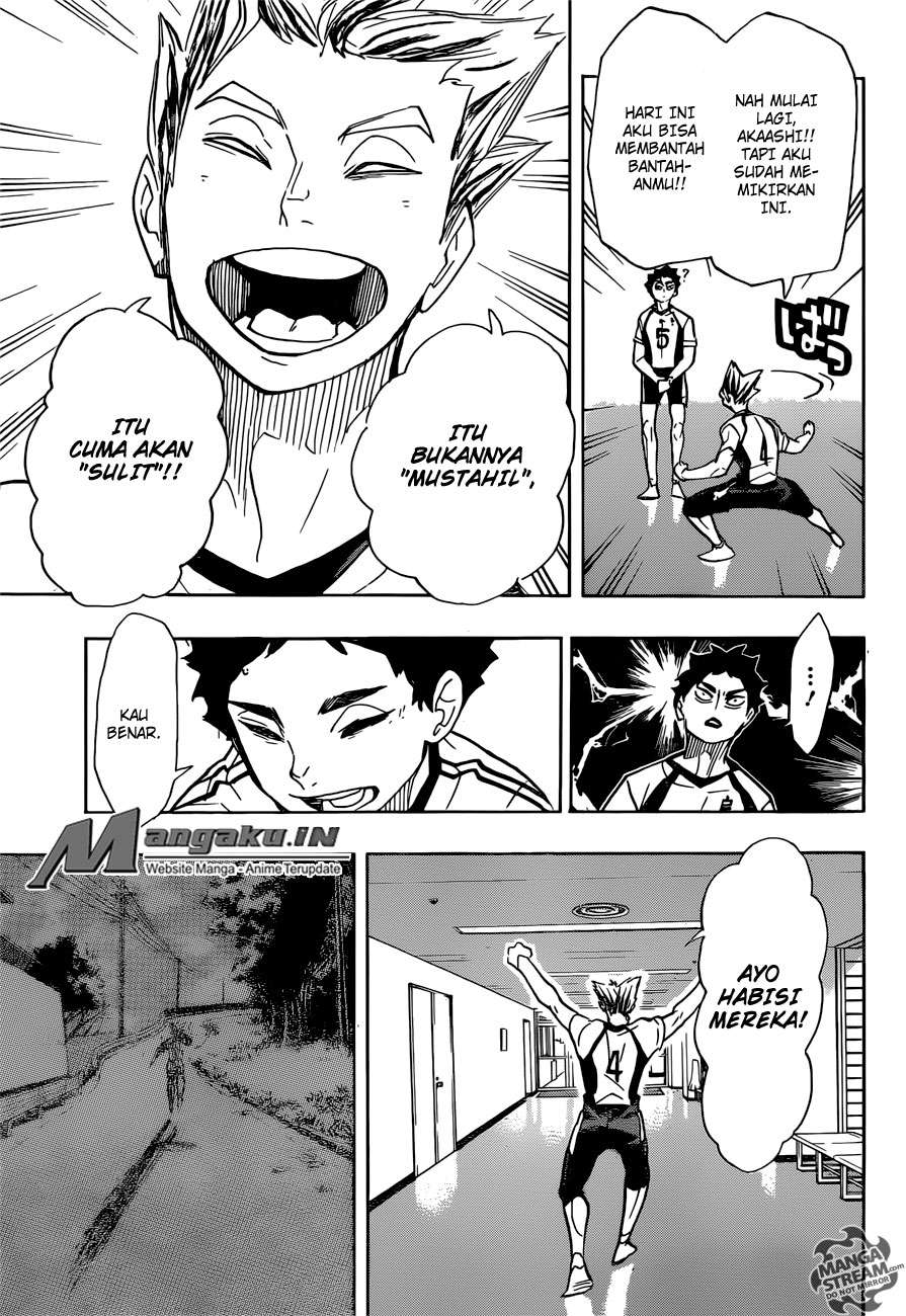 Haikyuu!! Chapter 337 Gambar 17