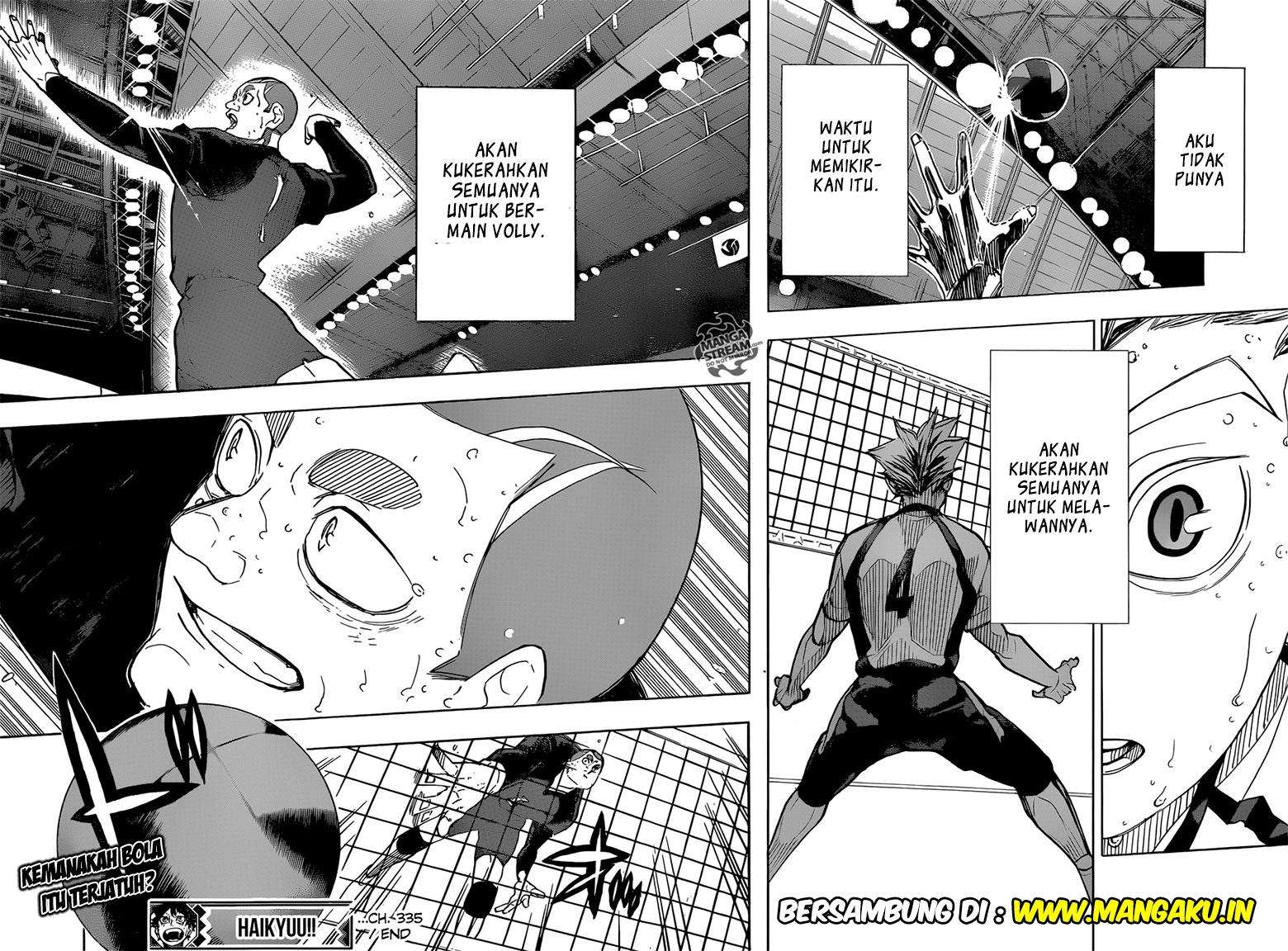 Haikyuu!! Chapter 335 Gambar 19