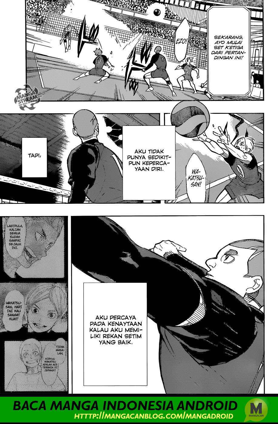 Haikyuu!! Chapter 334 Gambar 18