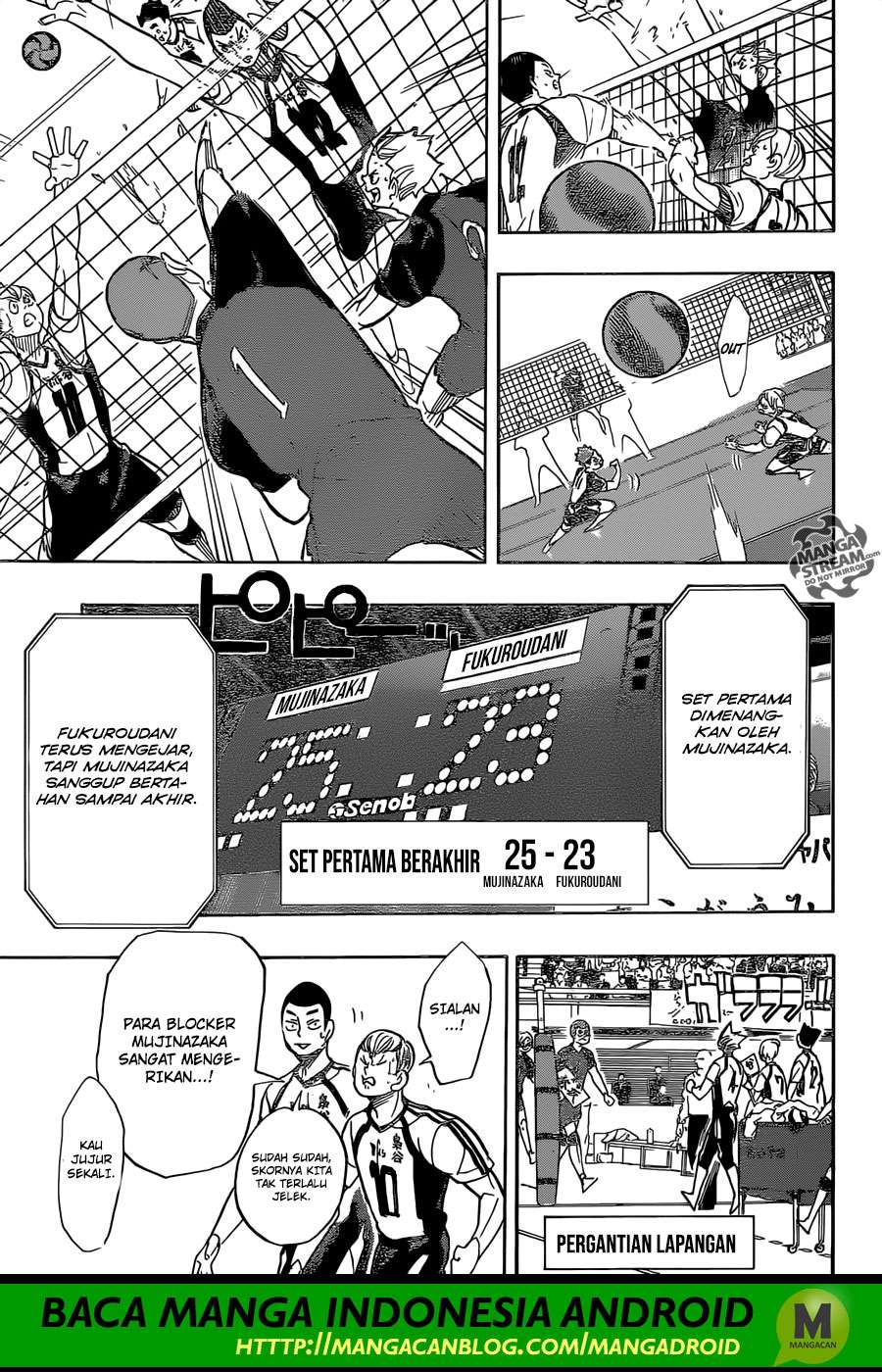 Haikyuu!! Chapter 333 Gambar 12