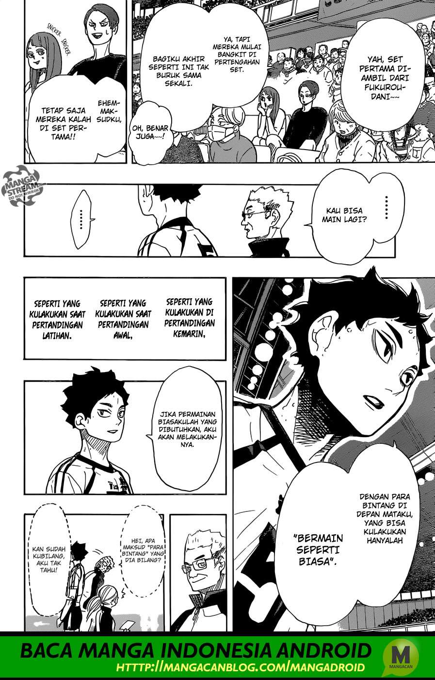 Haikyuu!! Chapter 333 Gambar 13