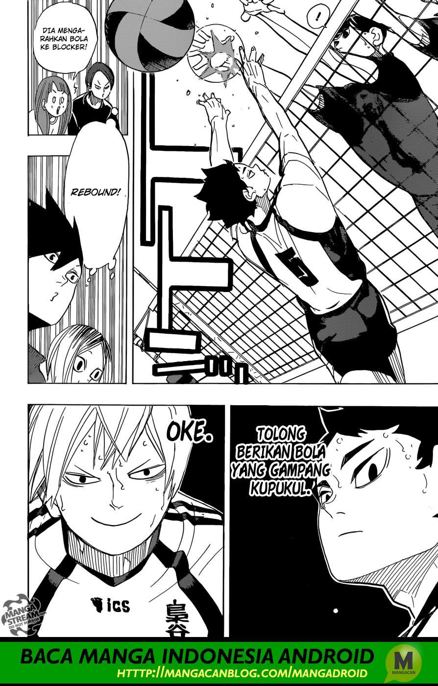 Haikyuu!! Chapter 333 Gambar 17
