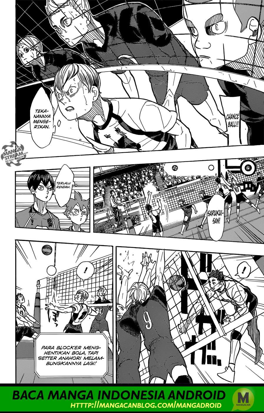 Haikyuu!! Chapter 333 Gambar 7