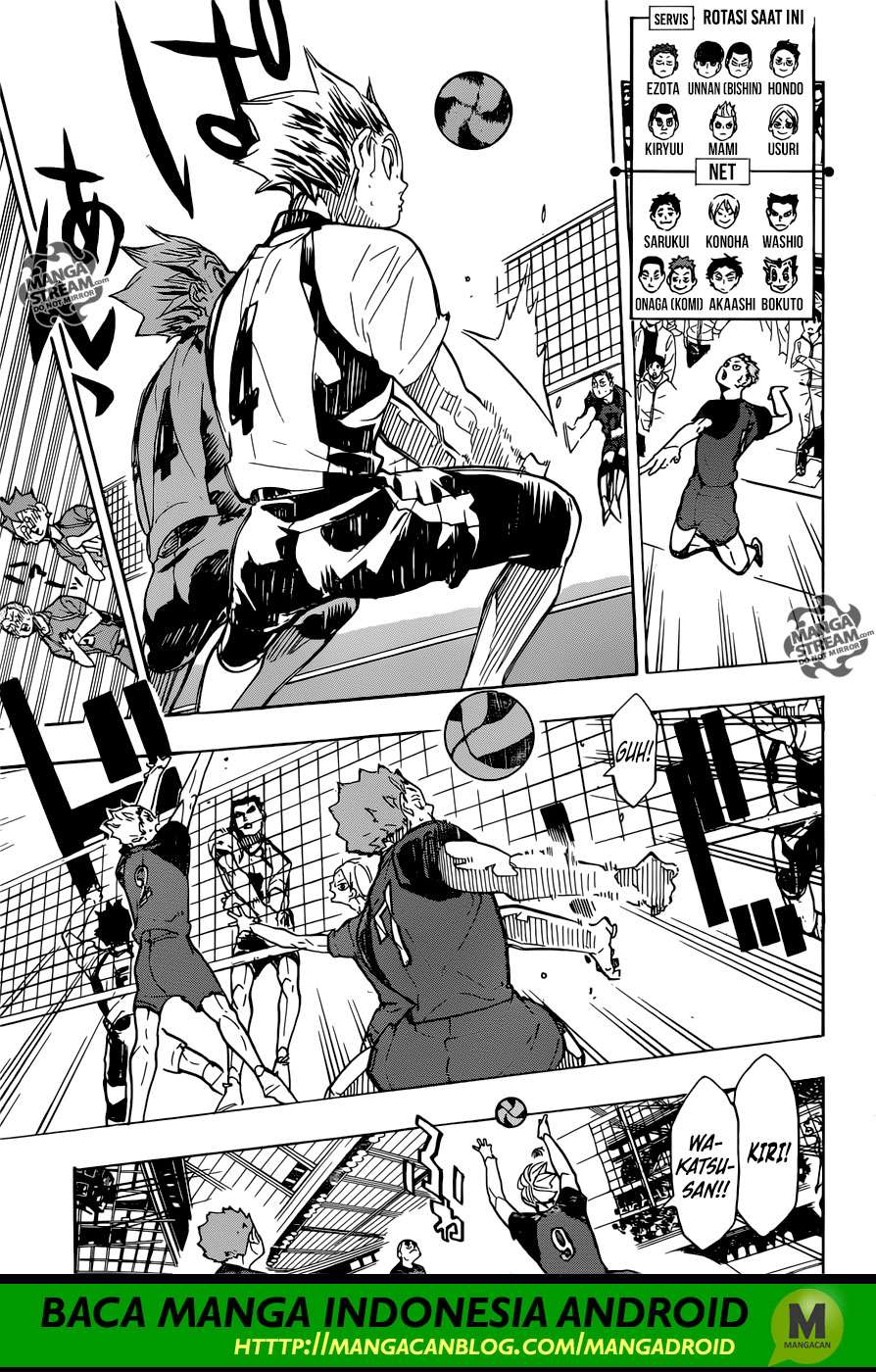 Haikyuu!! Chapter 332 Gambar 10