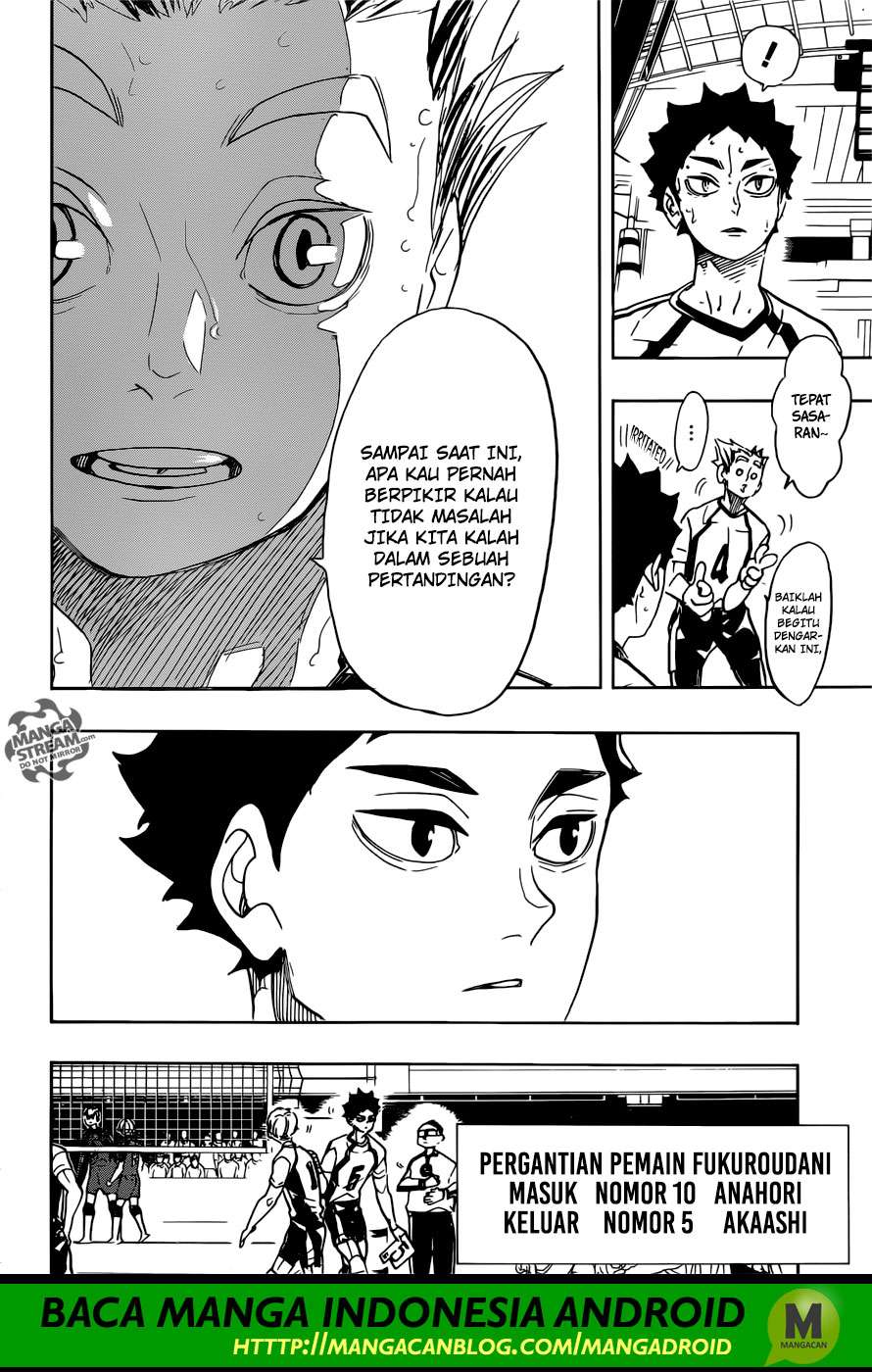 Haikyuu!! Chapter 332 Gambar 17