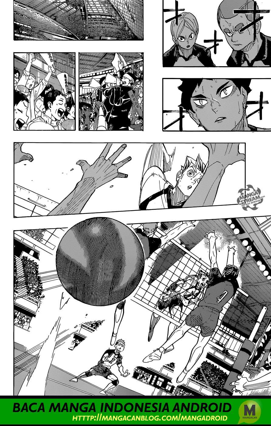 Haikyuu!! Chapter 332 Gambar 3