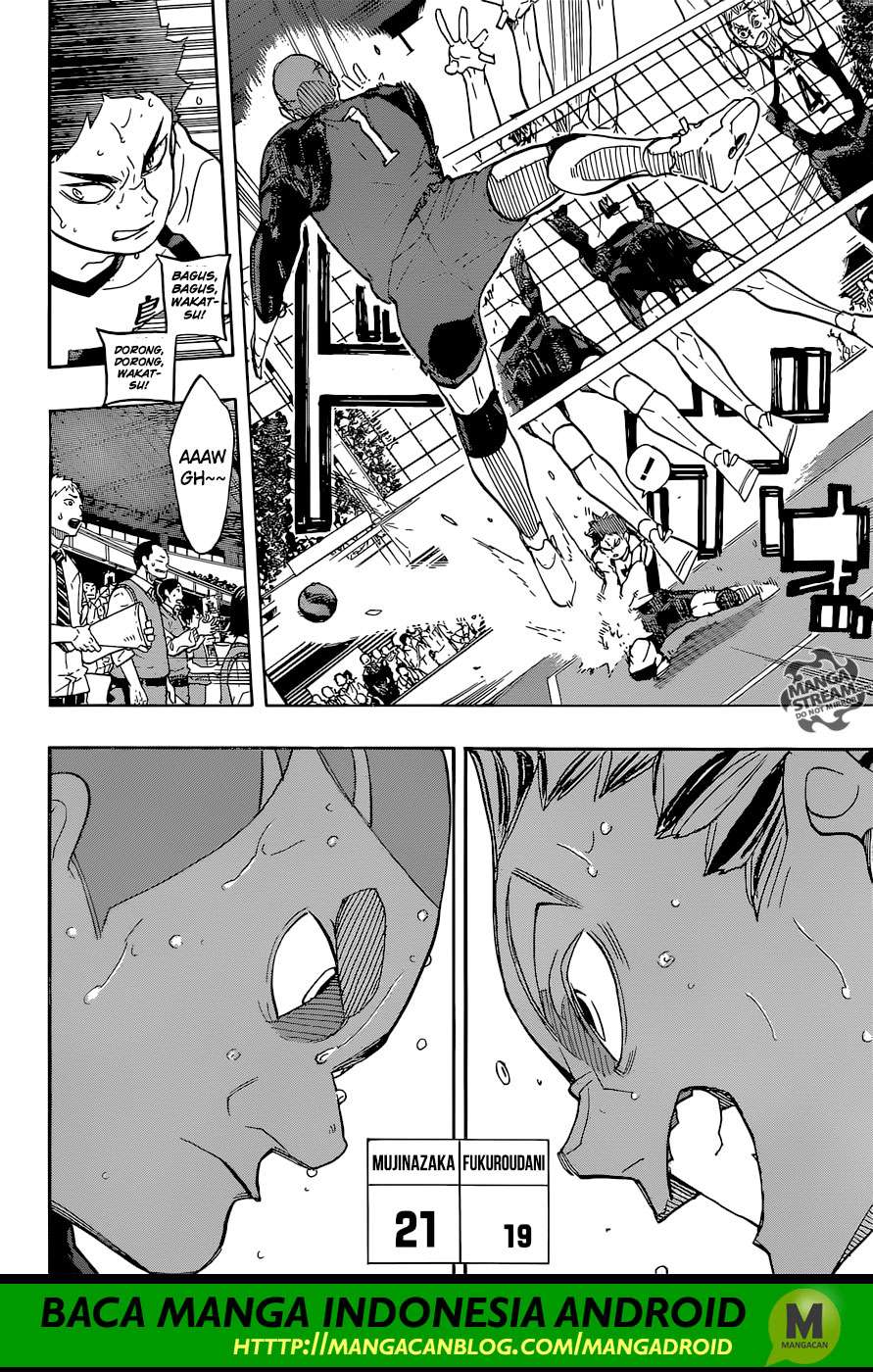 Haikyuu!! Chapter 332 Gambar 9
