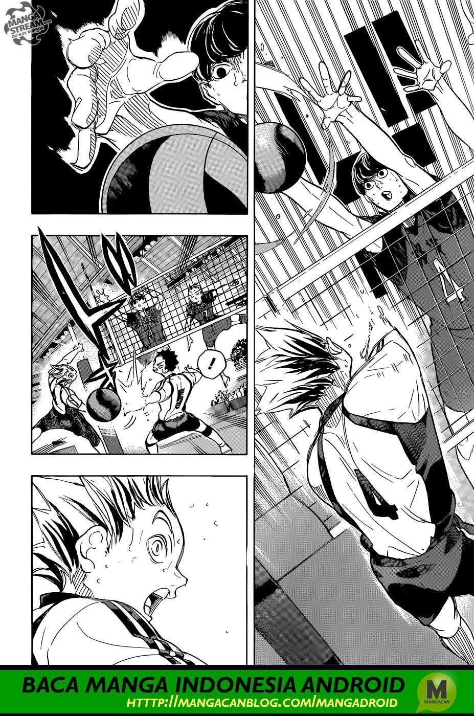 Haikyuu!! Chapter 330 Gambar 11
