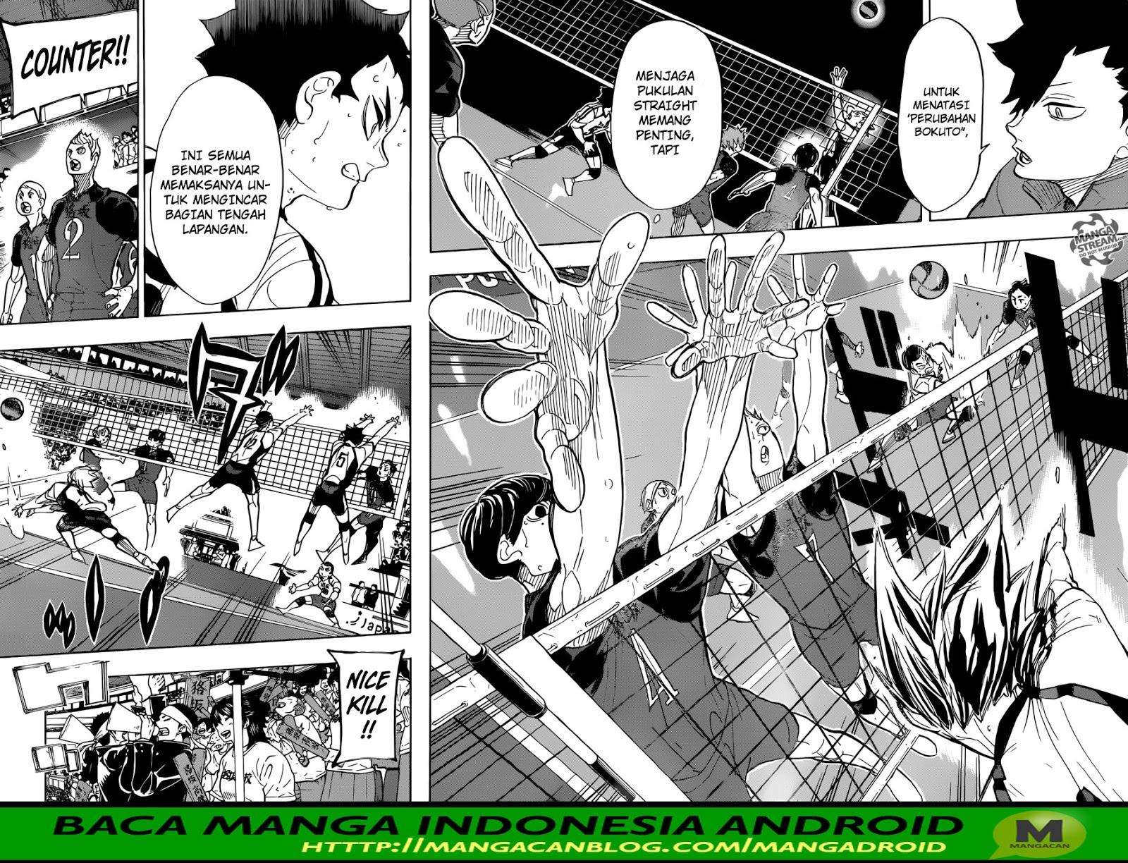 Haikyuu!! Chapter 330 Gambar 15