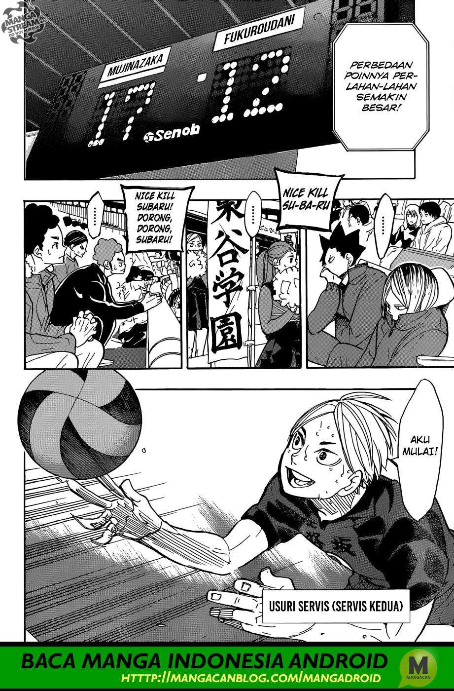 Haikyuu!! Chapter 330 Gambar 16
