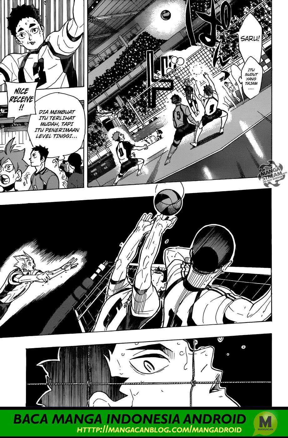 Haikyuu!! Chapter 330 Gambar 17