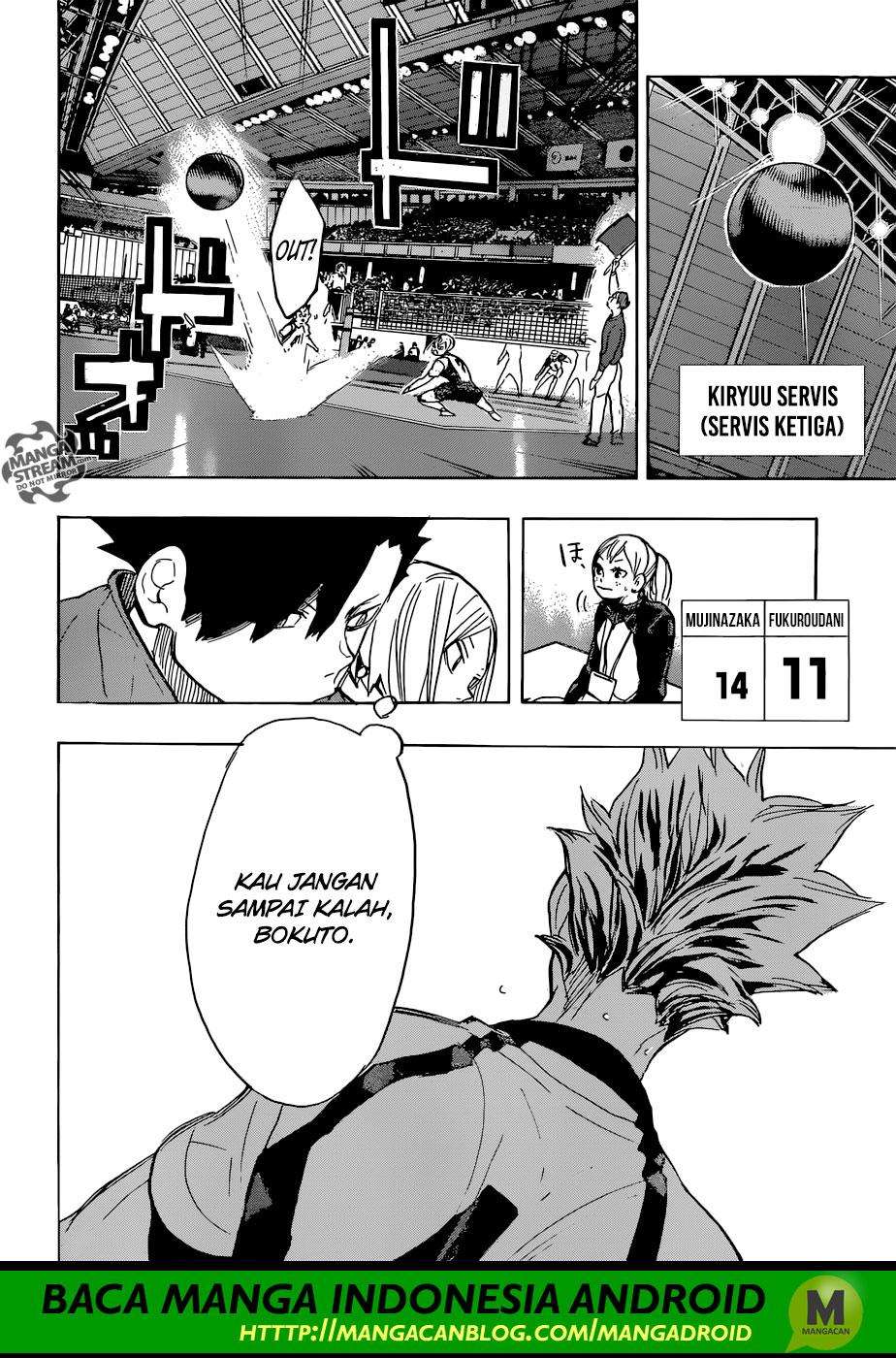 Haikyuu!! Chapter 330 Gambar 9