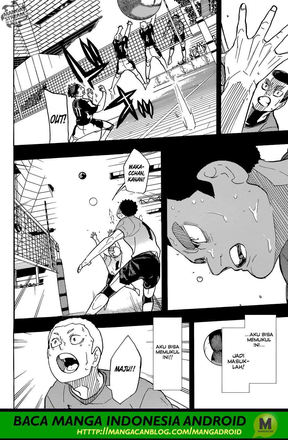 Haikyuu!! Chapter 329 Gambar 11