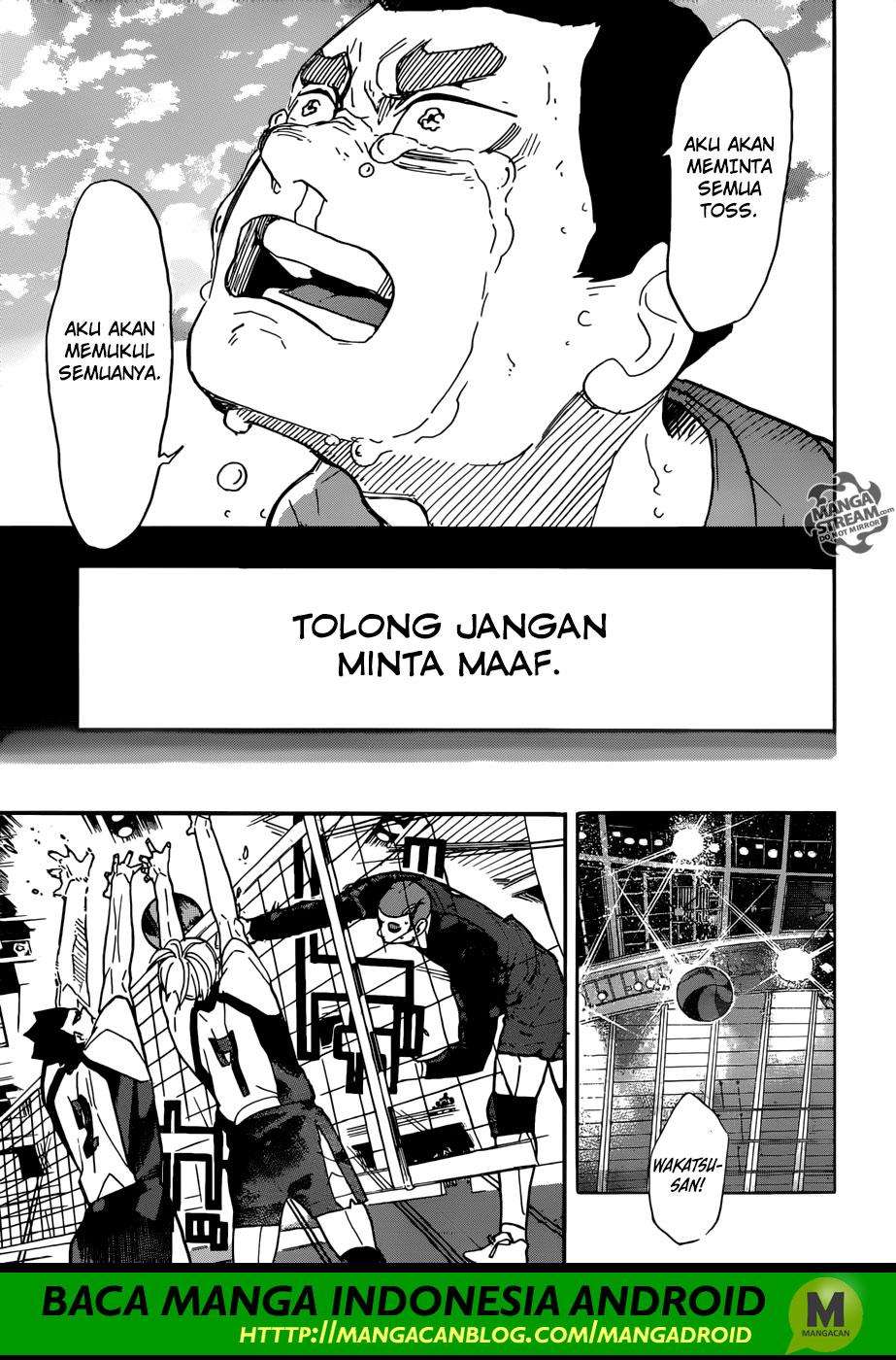 Haikyuu!! Chapter 329 Gambar 14