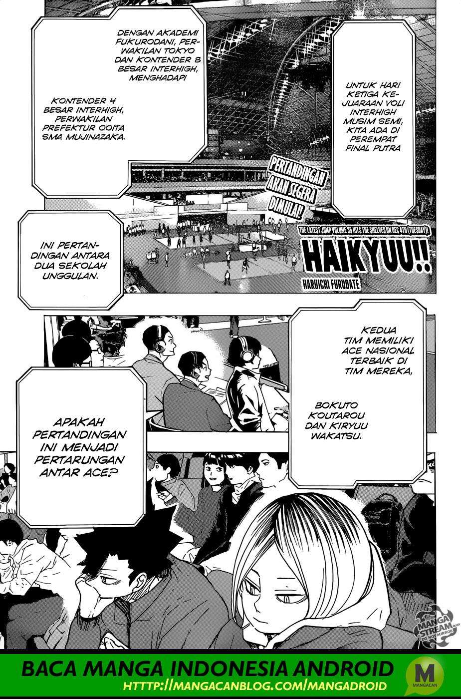 Komik Haikyuu!! Chapter 328 gambar nomor 1