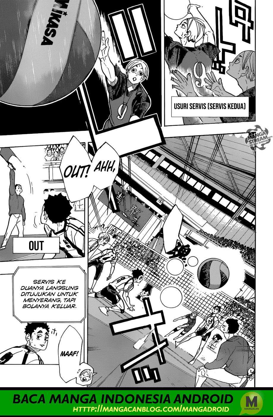 Haikyuu!! Chapter 328 Gambar 14