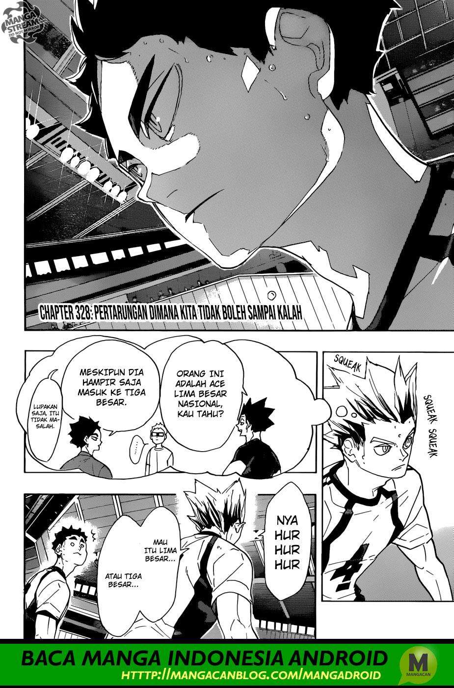 Haikyuu!! Chapter 328 Gambar 5