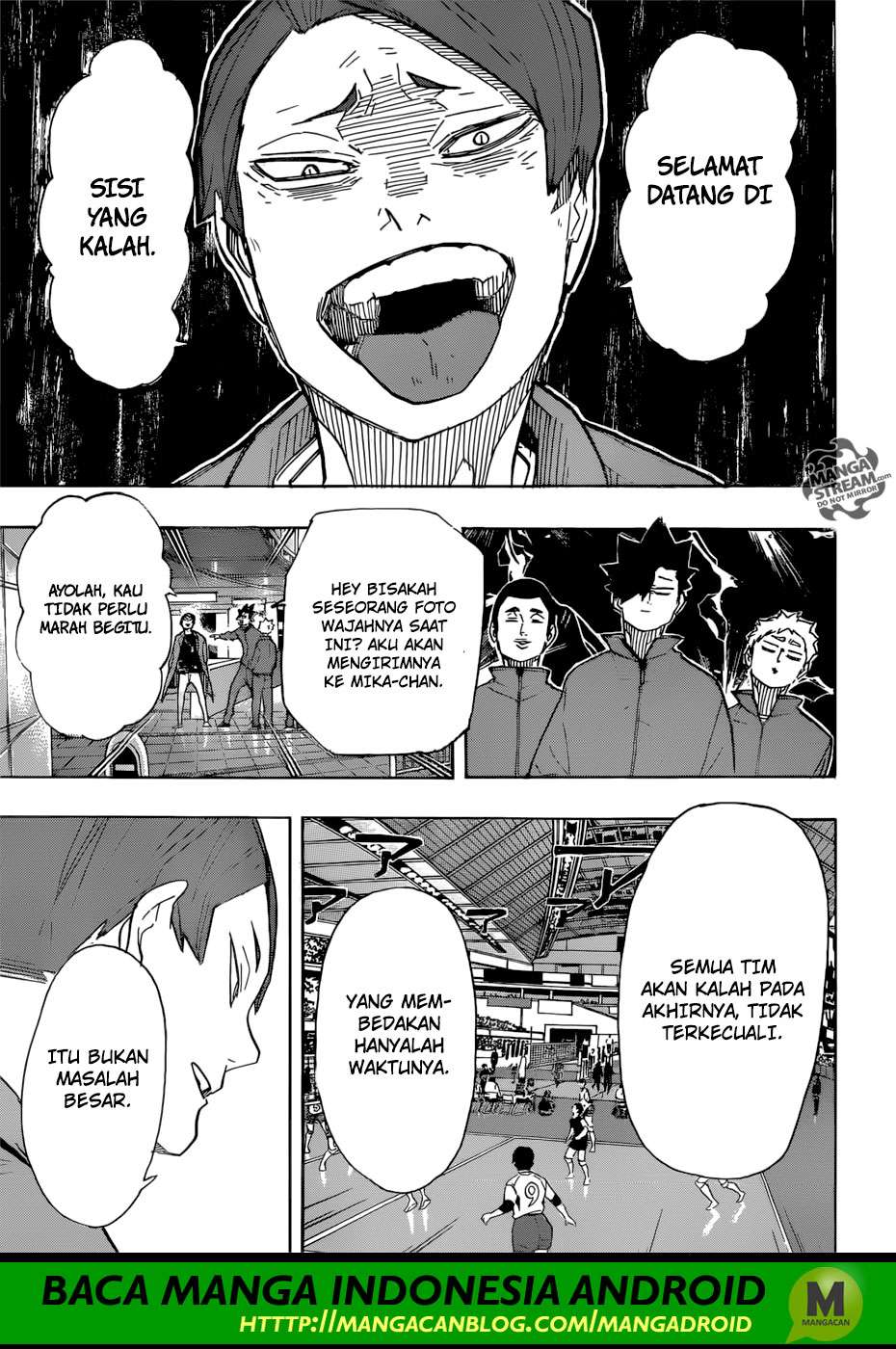 Haikyuu!! Chapter 327 Gambar 12
