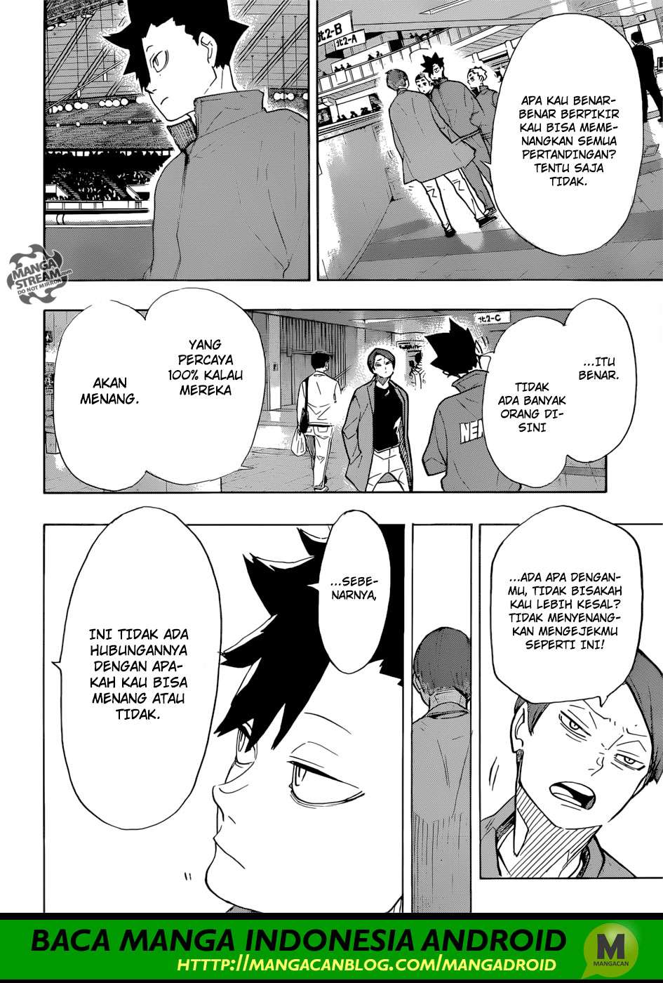 Haikyuu!! Chapter 327 Gambar 13