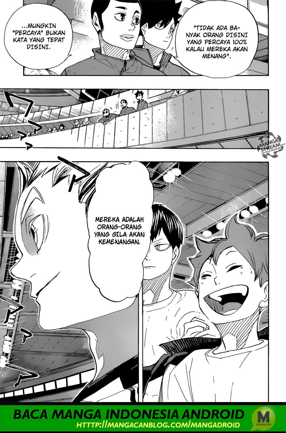 Haikyuu!! Chapter 327 Gambar 16