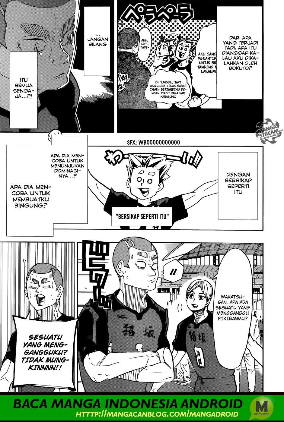 Haikyuu!! Chapter 327 Gambar 18