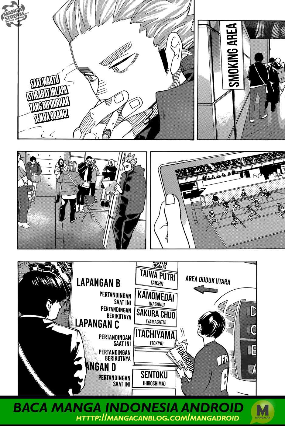 Haikyuu!! Chapter 327 Gambar 3