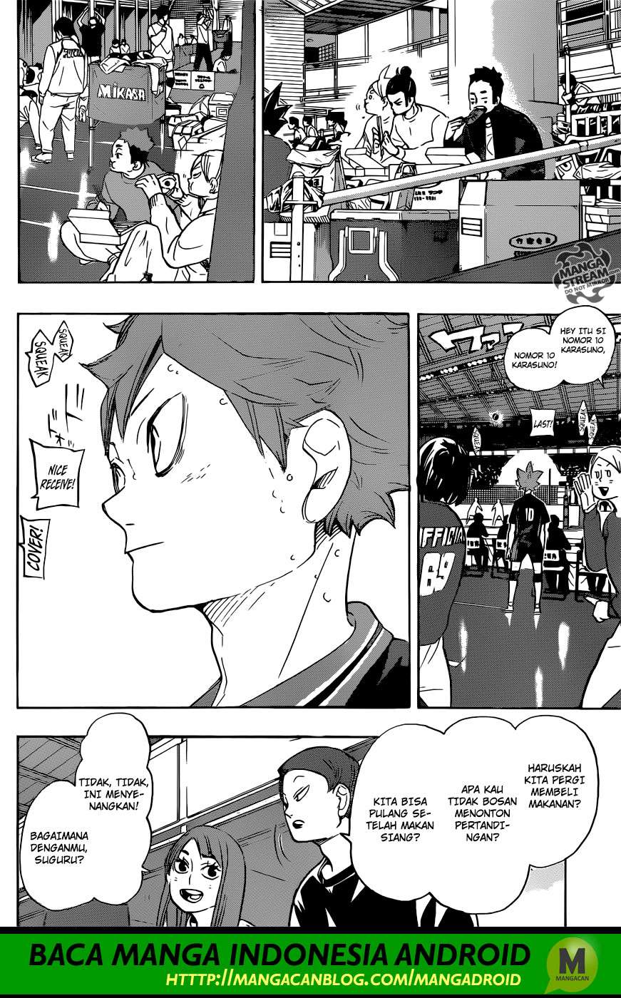 Haikyuu!! Chapter 326 Gambar 15