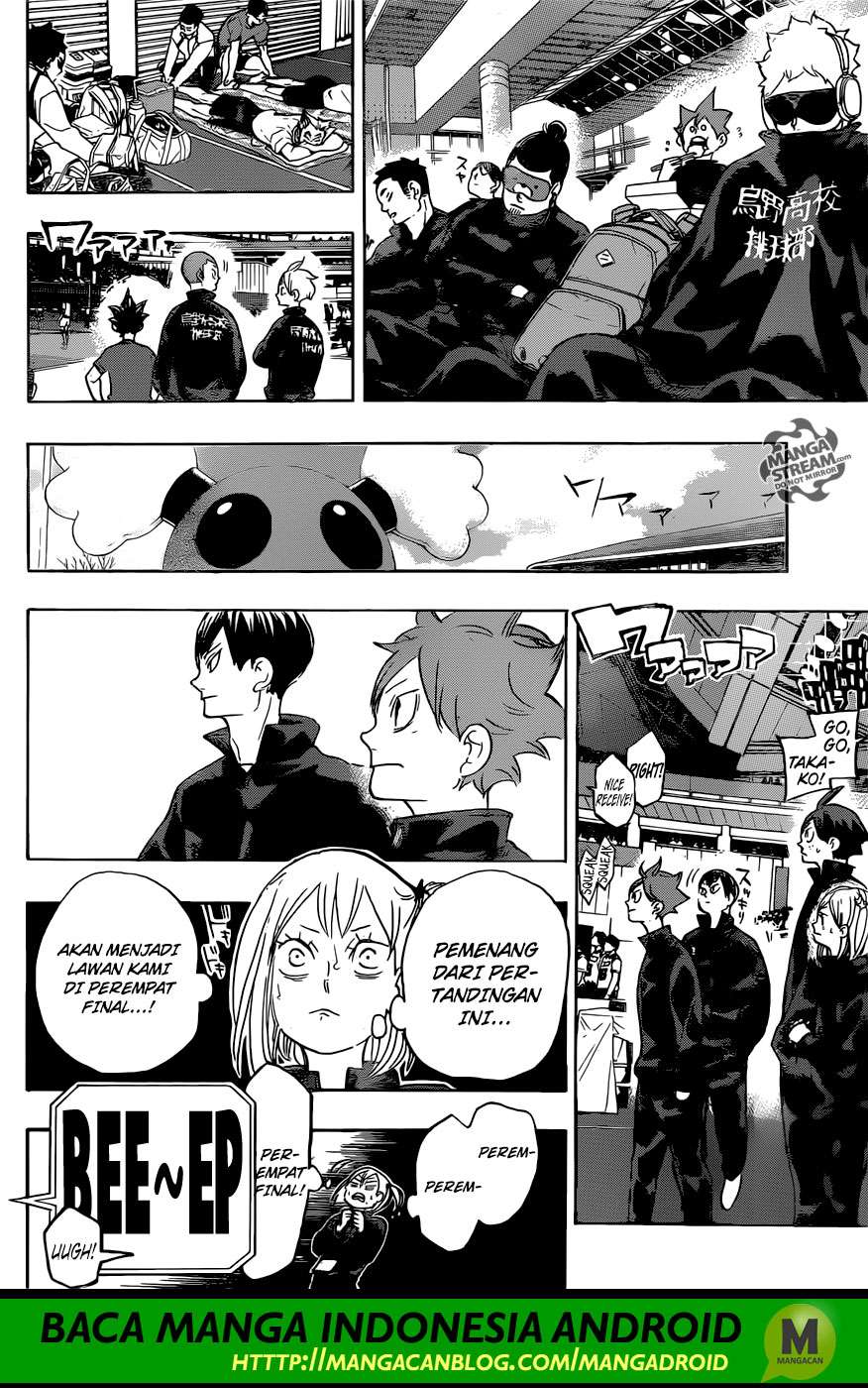 Haikyuu!! Chapter 326 Gambar 17