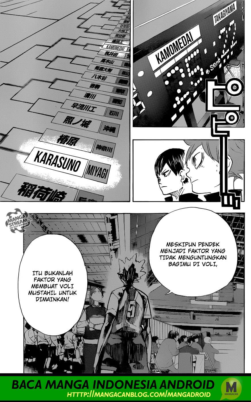 Haikyuu!! Chapter 326 Gambar 18