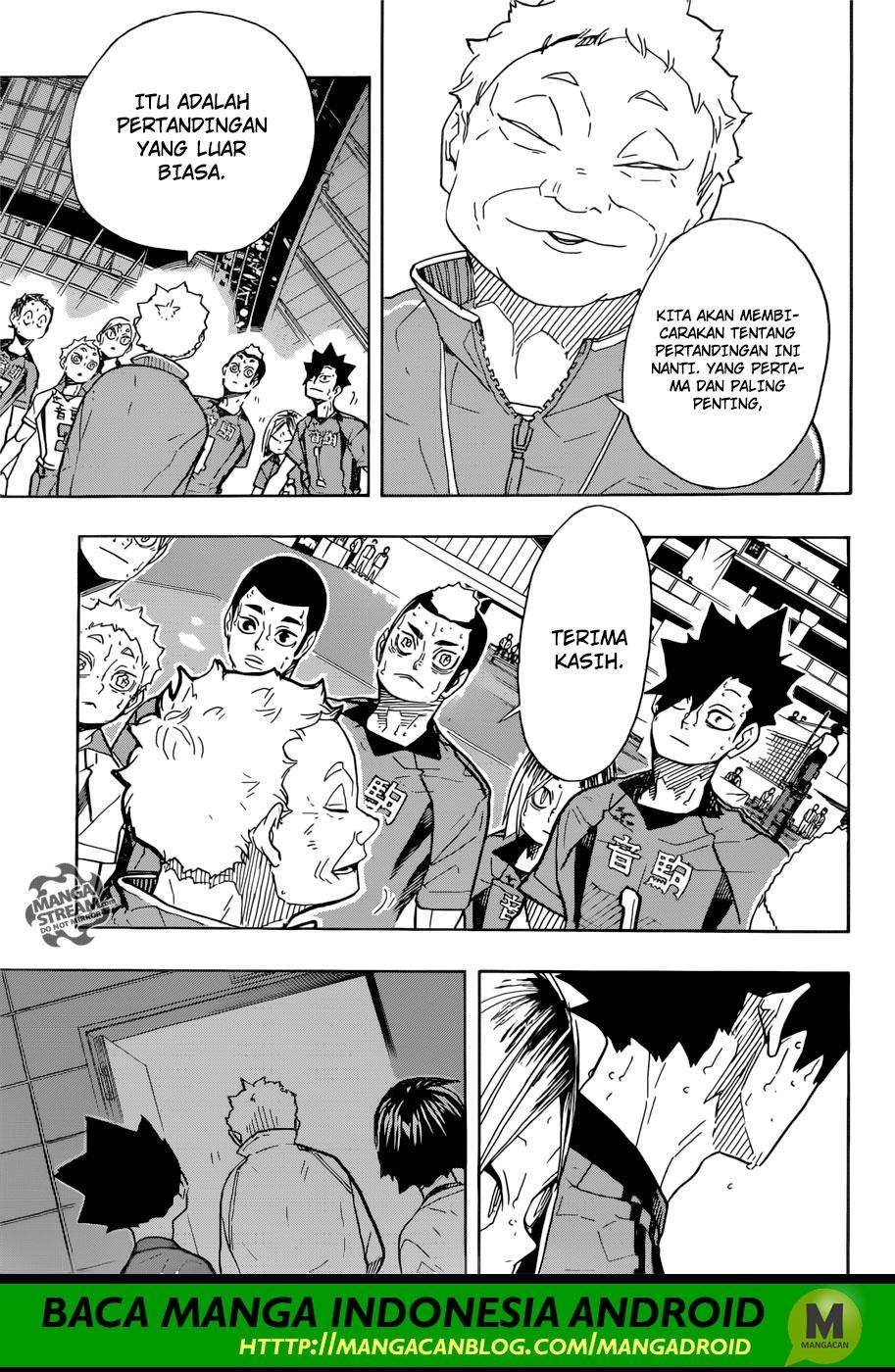 Haikyuu!! Chapter 325 Gambar 13