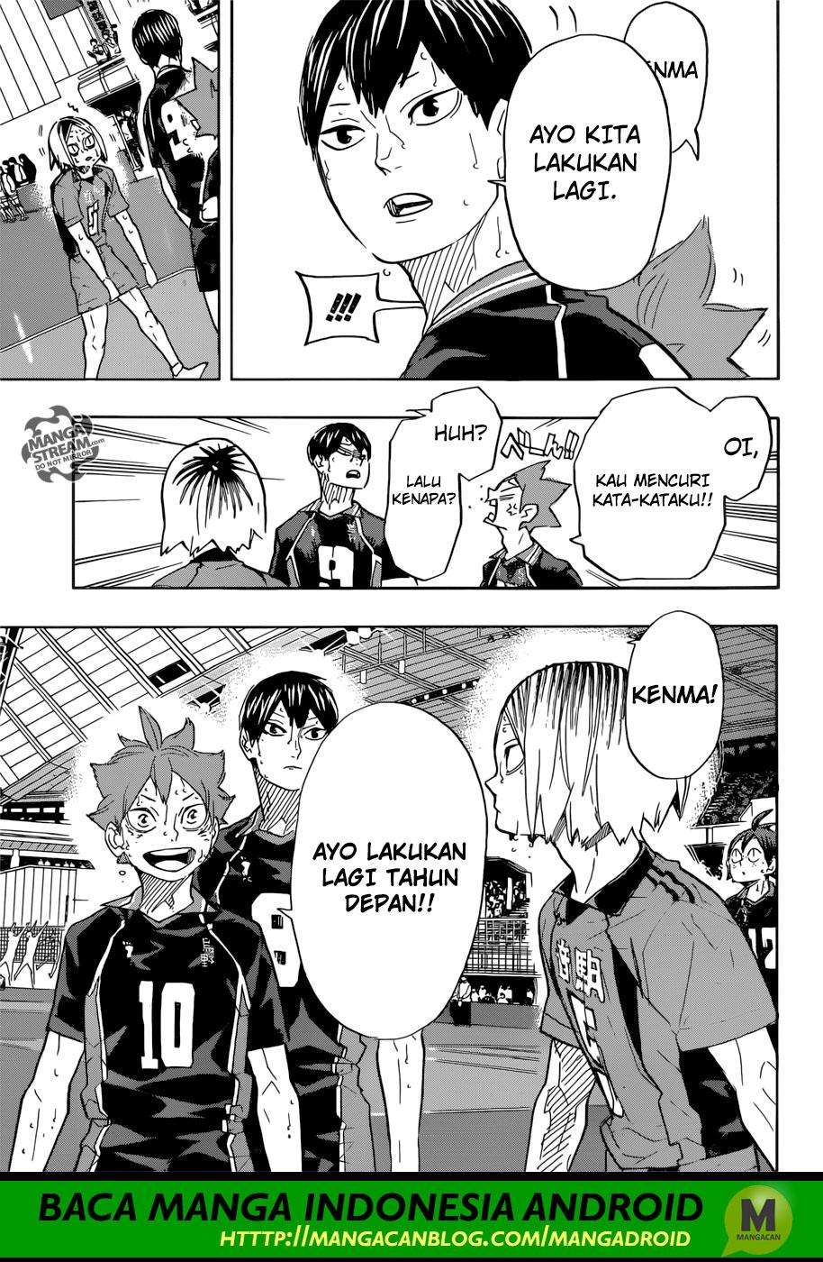 Haikyuu!! Chapter 325 Gambar 15